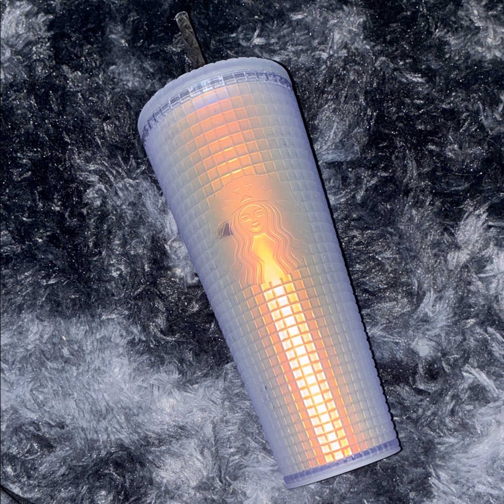 Starbucks iridescent Tumbler with Straw